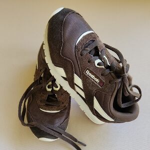 Reebok Kids Brown with White Accent Sneakers